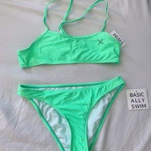 SOLD 🌸 BOUTINE LA MINT GREEN BIKINI